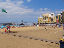 Пляж Лас Кантерас_ Playa Las Canteras_Las Palmas